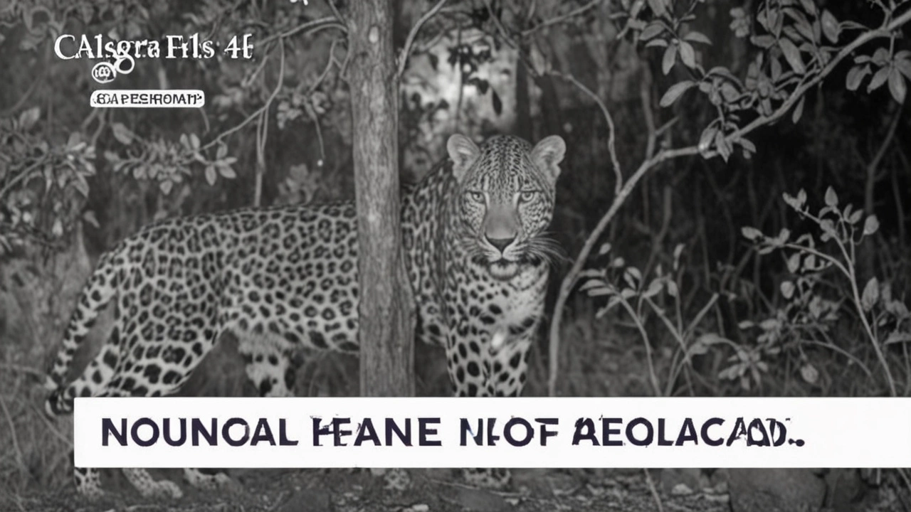 Редкое видео демонстрирует 'поющего' леопарда в дикой природе