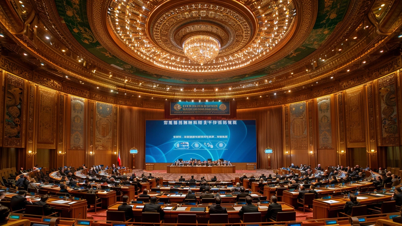 Выступление президента Касым-Жомарта Токаева на заседании Совета глав государств ШОС